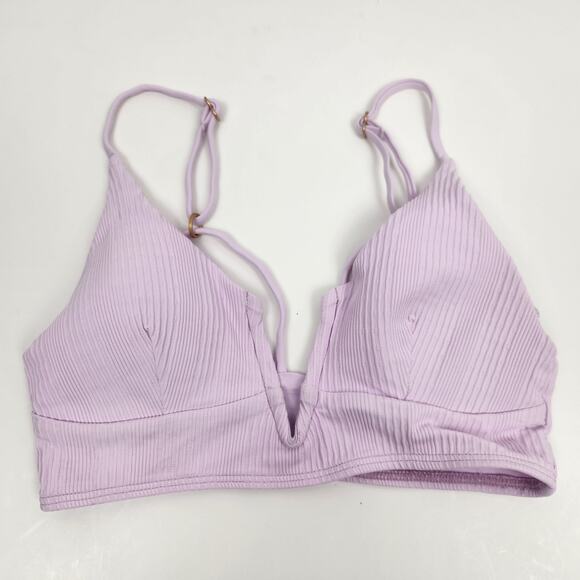 L*Space Siren Bikini Top in Peony Purple Size Small NWT - Picture 2 of 6